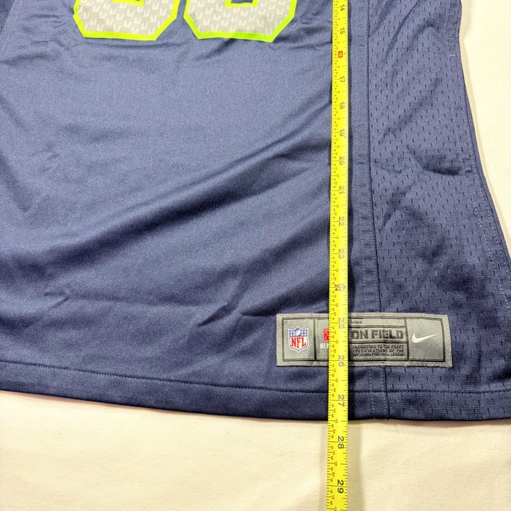 Nike Seattle Seahawks Jimmy Graham Women Large Jersey Navy Blue NFL On Field - Picture 7 of 7